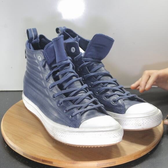 Mens Converse Chuck Taylor All Star Hi Size 11 008085 Mid Night Blue Sneakers - Picture 2 of 9